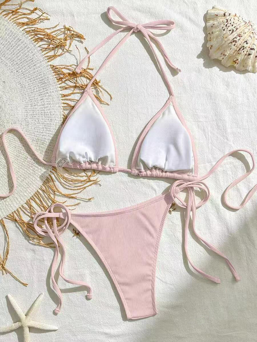 Oceanic Pink Bikini Set