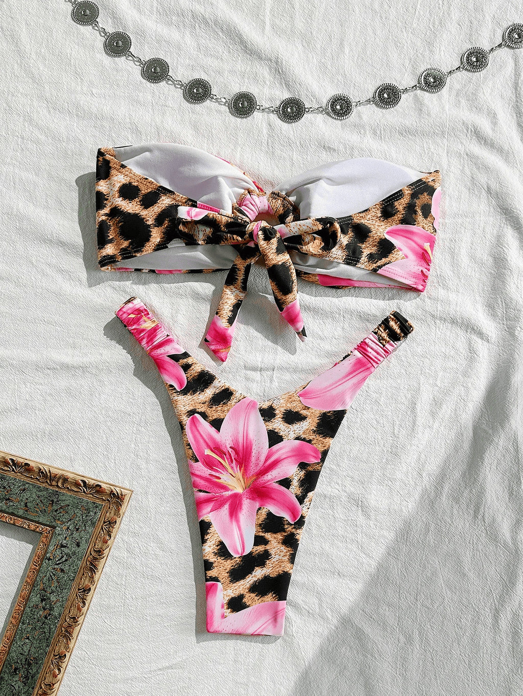 Orchid Leopard Set