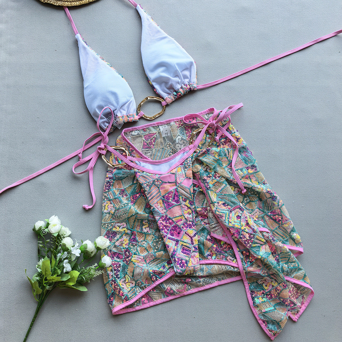 Pretty in Pink Bikini Set