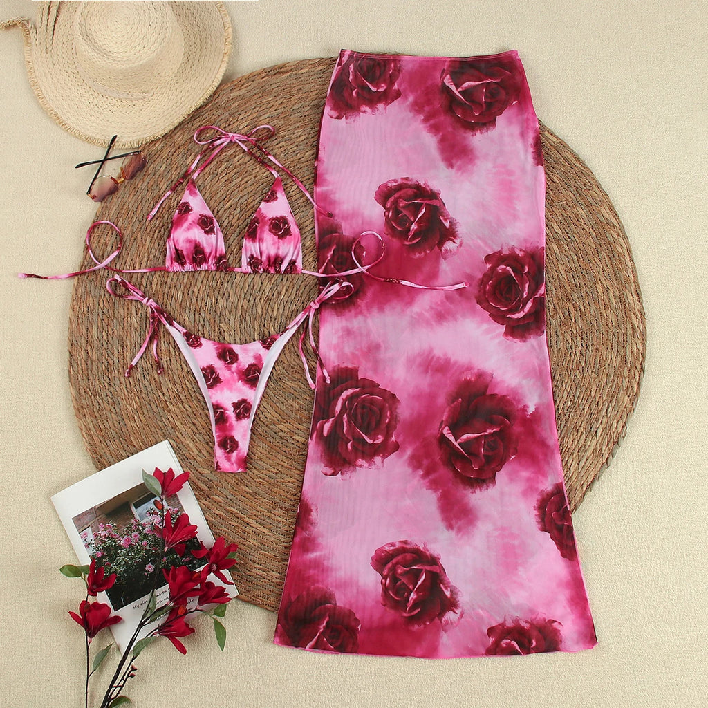 Rose Garden Bikini Set
