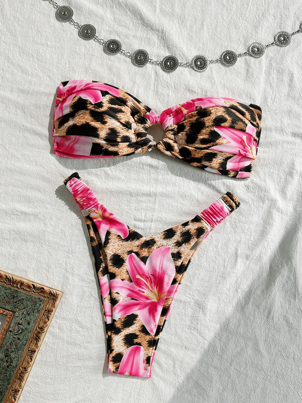 Orchid Leopard Set