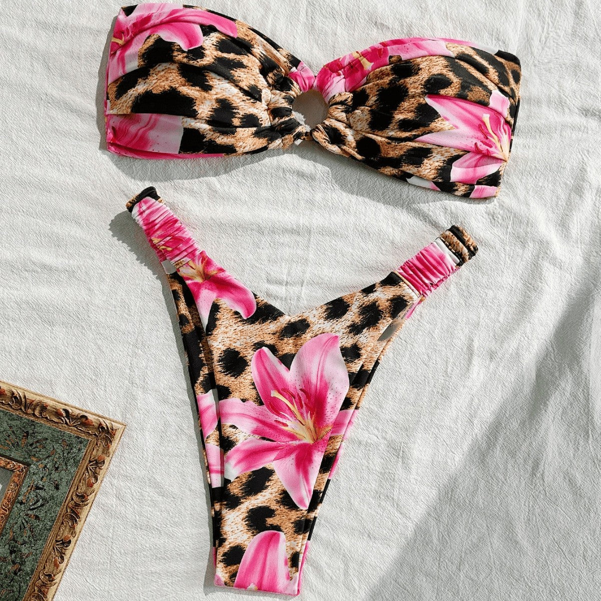 Orchid Leopard Set