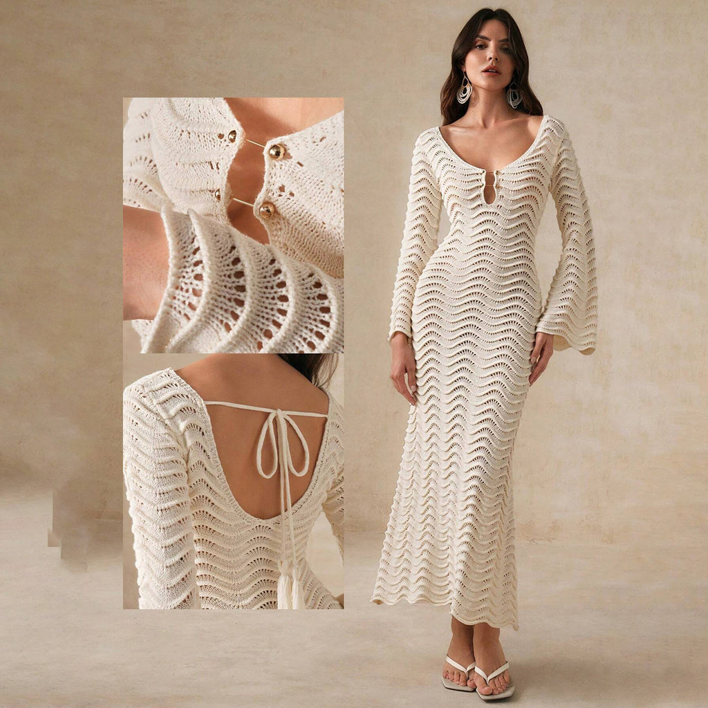 Costa del Sol Knitted Beach Cover-up